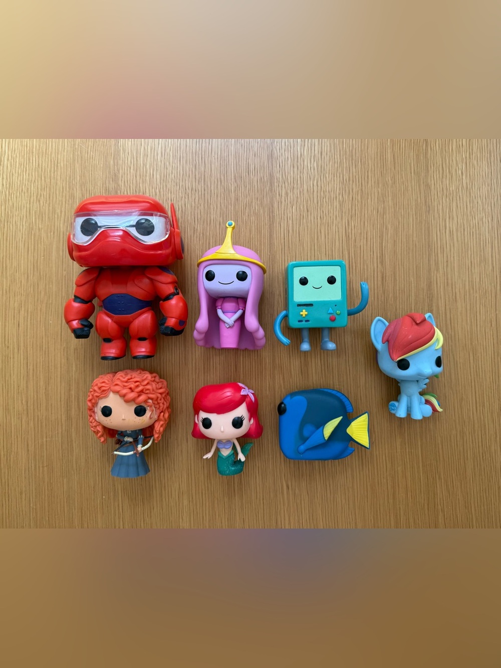 Funko Pop Lot of Various Characters - Disney, Cartoon Network, My Little Pony